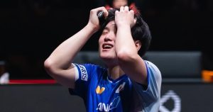 亚锦赛爆冷!日本男团1-3韩国二队,张本智和0-11,松岛辉空摆烂